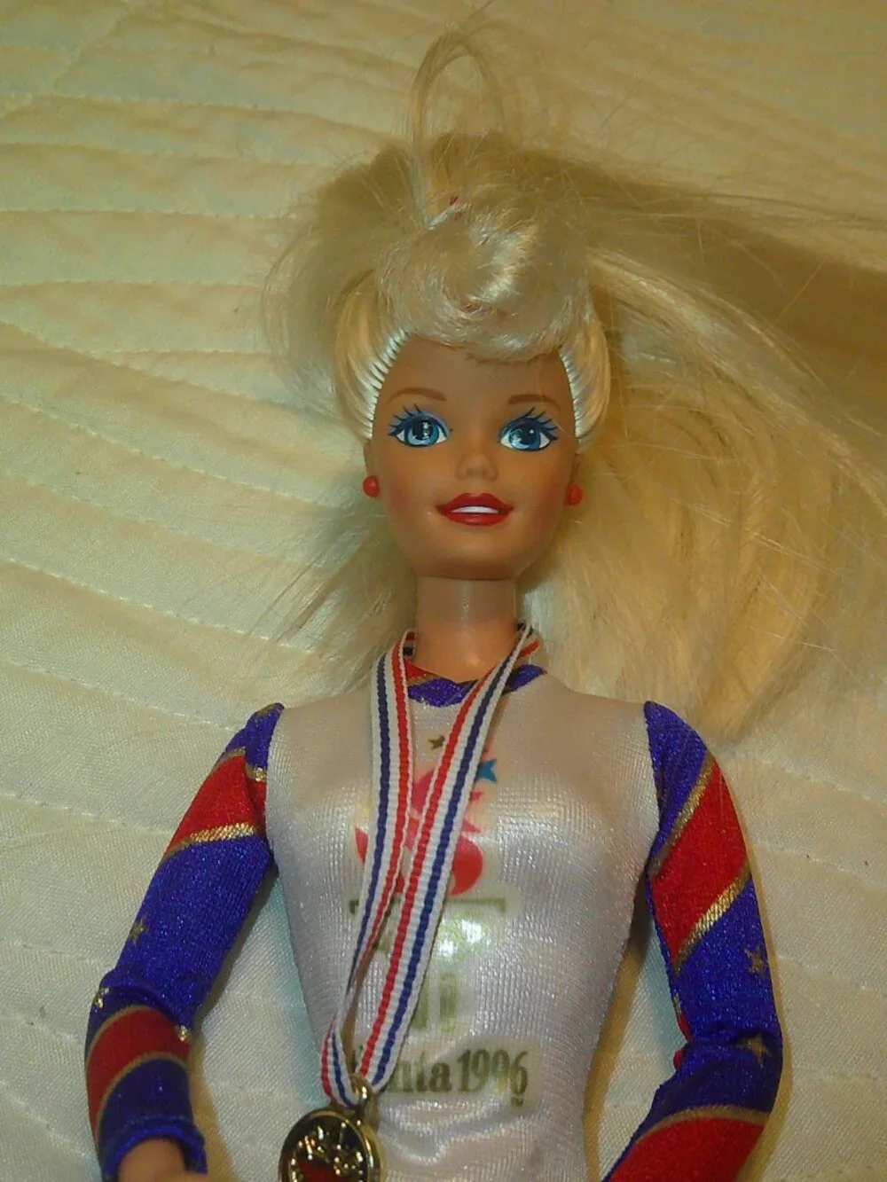 Barbie ~ 1996 Atlanta Gymnast Mattel #15123